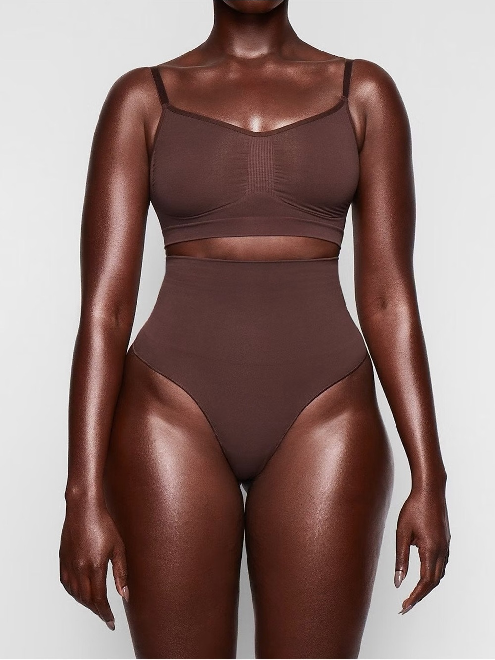 SKIMS SEAMLESS SCULPT Bralette Cocoa S/M